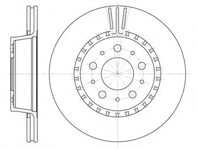 Тормозной диск REMSA купить