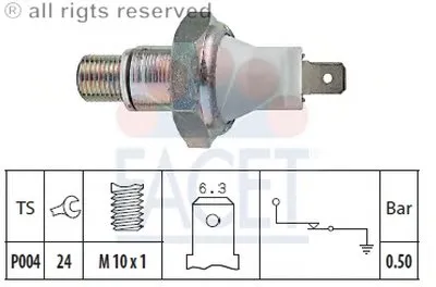 Выключатель с гидропроводом FACET купить