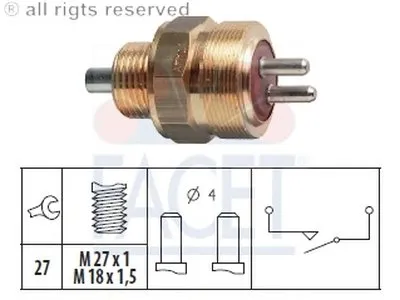 Выключатель, фара заднего хода