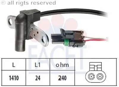 Датчик импульсов; Датчик импульсов, маховик FACET купить