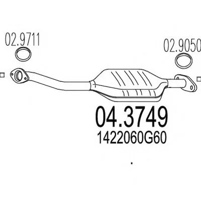 Катализатор для переоборудования MTS купить