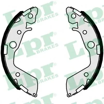 Комплект тормозных колодок LPR купить