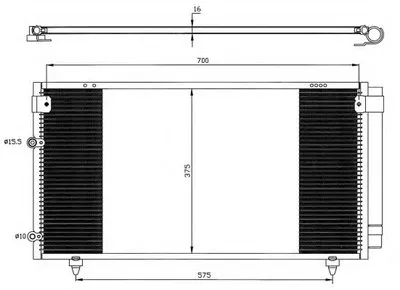 Конденсатор, кондиционер NRF купить