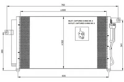 Конденсатор, кондиционер NRF купить