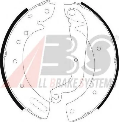 Комплект тормозных колодок A.B.S. купить