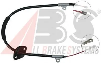 Трос, стояночная тормозная система A.B.S. купить