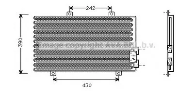 Конденсатор, кондиционер AVA QUALITY COOLING купить