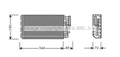 Испаритель, кондиционер AVA QUALITY COOLING купить