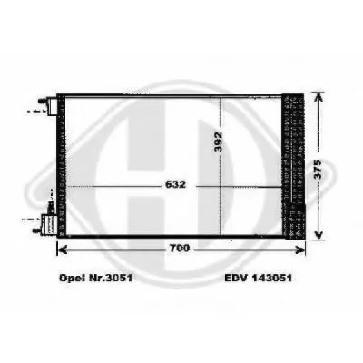 Конденсатор, кондиционер DIEDERICHS купить