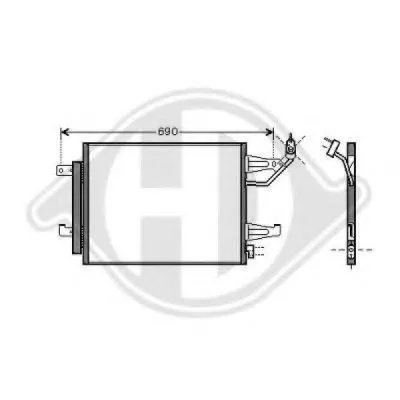 Конденсатор, кондиционер DIEDERICHS купить