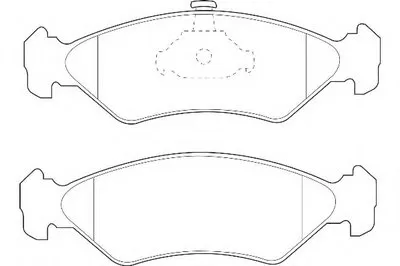 Комплект тормозных колодок, дисковый тормоз DURON купить