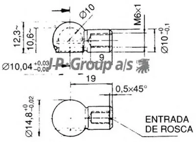 Газовая пружина, крышка багажник QH JP GROUP купить