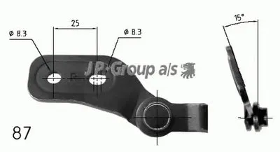 Газовая пружина, крышка багажник QH JP GROUP купить