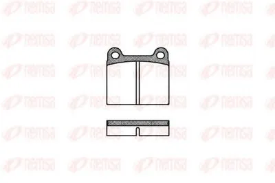 Комплект тормозных колодок, дисковый тормоз KAWE купить