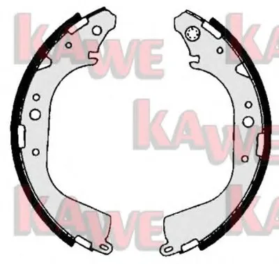 Комплект тормозных колодок KAWE купить