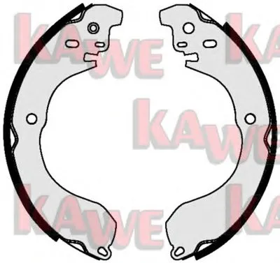 Комплект тормозных колодок KAWE купить