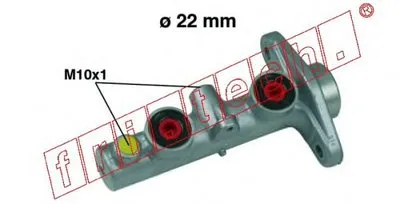 целиндер ручного тормоза fri.tech. купить