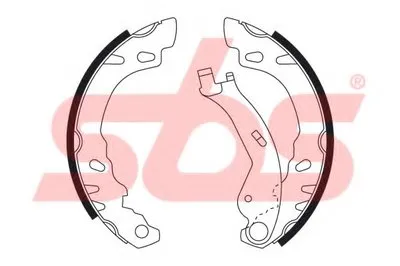 Комплект тормозных колодок sbs купить
