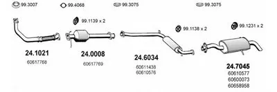 Система выпуска ОГ ASSO купить