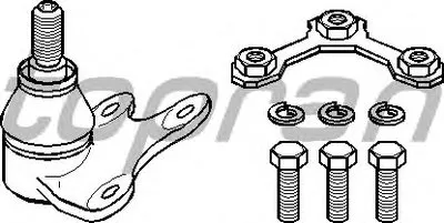Шаровой шарнир TOPRAN купить