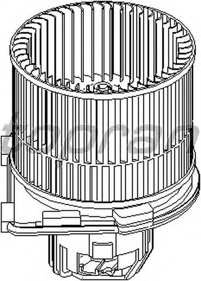 Электродвигатель, вентиляция салона TOPRAN купить