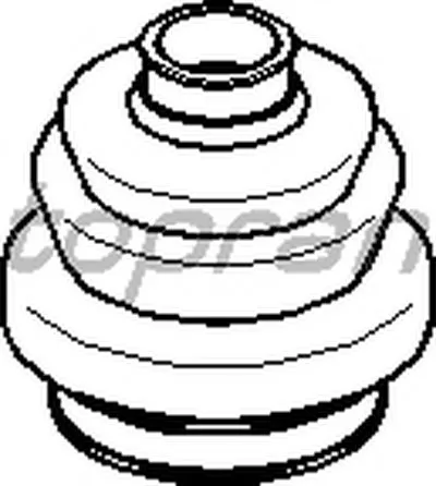 Пыльник, приводной вал TOPRAN купить