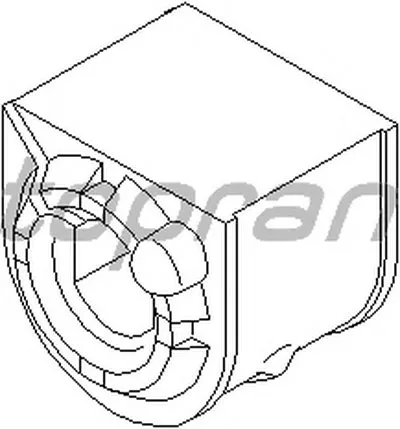 Опора, стабилизатор TOPRAN купить