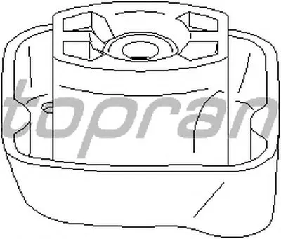 Кронштейн двигателя TOPRAN купить