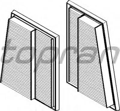 Воздушный фильтр TOPRAN купить
