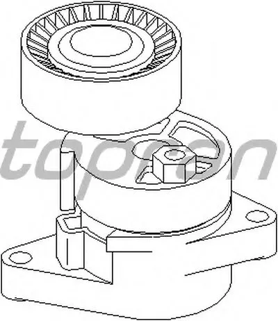 Натяжитель ремня, клиновой зубча TOPRAN купить