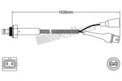 Лямда-зонд WALKER PRODUCTS купить