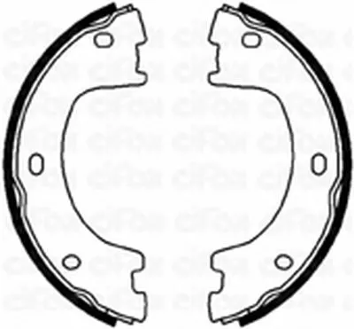 Комплект тормозных колодок, стояночная тормозная система CIFAM купить