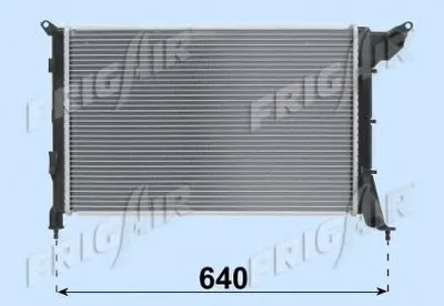 Радиатор, охлаждение двигателя FRIGAIR купить