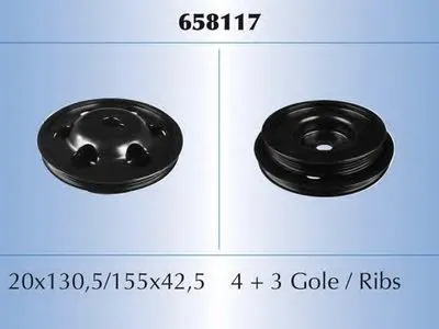 Ременный шкив, коленчатый вал MALÒ купить