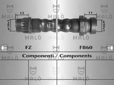 Тормозной шланг MALÒ купить