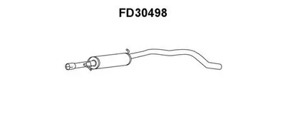 Средний глушитель выхлопных газов VENEPORTE купить
