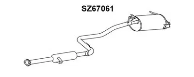 Глушитель выхлопных газов конечный VENEPORTE купить