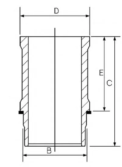 Гильза цилиндра GOETZE ENGINE купить