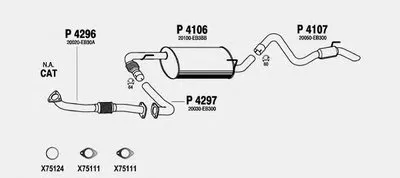 Система выпуска ОГ FENNO купить