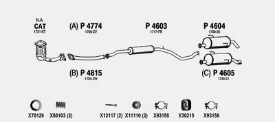 Система выпуска ОГ FENNO купить