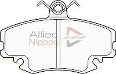 Комплект тормозных колодок, дисковый тормоз ANL Braking COMLINE купить