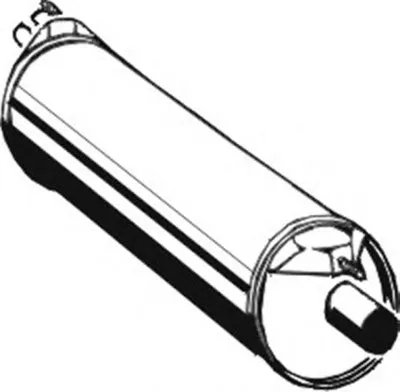 Глушитель выхлопных газов конечный ASMET купить