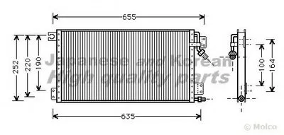 Конденсатор, кондиционер ASHUKI купить