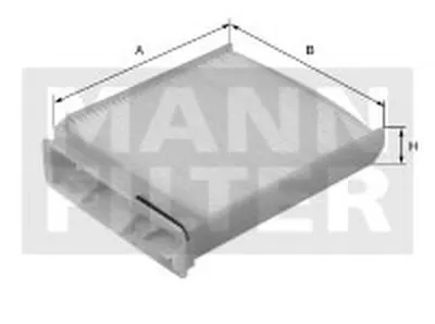 Фильтр, воздух во внутренном пространстве UNICO FILTER купить