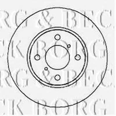 Тормозной диск BORG & BECK купить