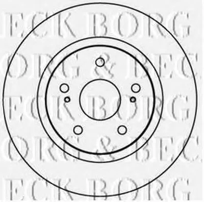 Тормозной диск BORG & BECK купить