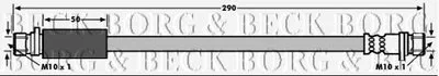 Тормозной шланг BORG & BECK купить