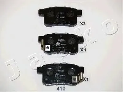 Комплект тормозных колодок, дисковый тормоз JAPKO купить