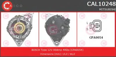 Генератор GENUINE SERIES CASCO купить