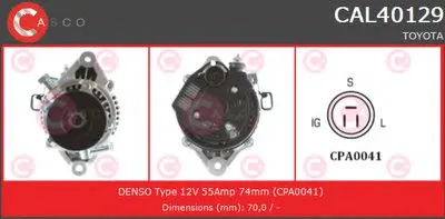 Генератор BRAND NEW SERIES CASCO купить